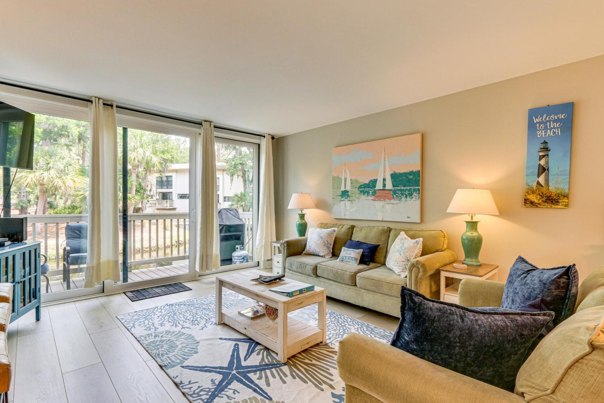 Coligny Gem With Community Perks Walk To Beach Hilton Head Island Eksteriør billede